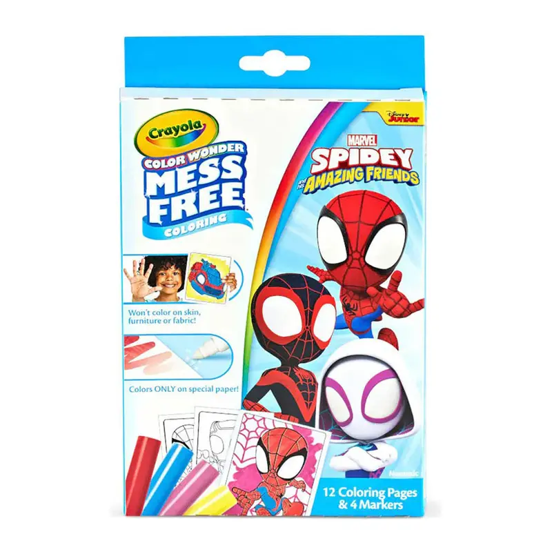 Crayola Spidey & His Amazing Friends Mini Coloring Box 1