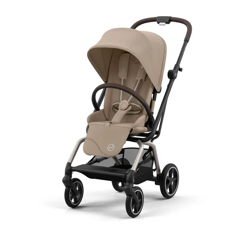 Cybex Eezy S Twist+2 Reversible Compact Stroller In Beige 1