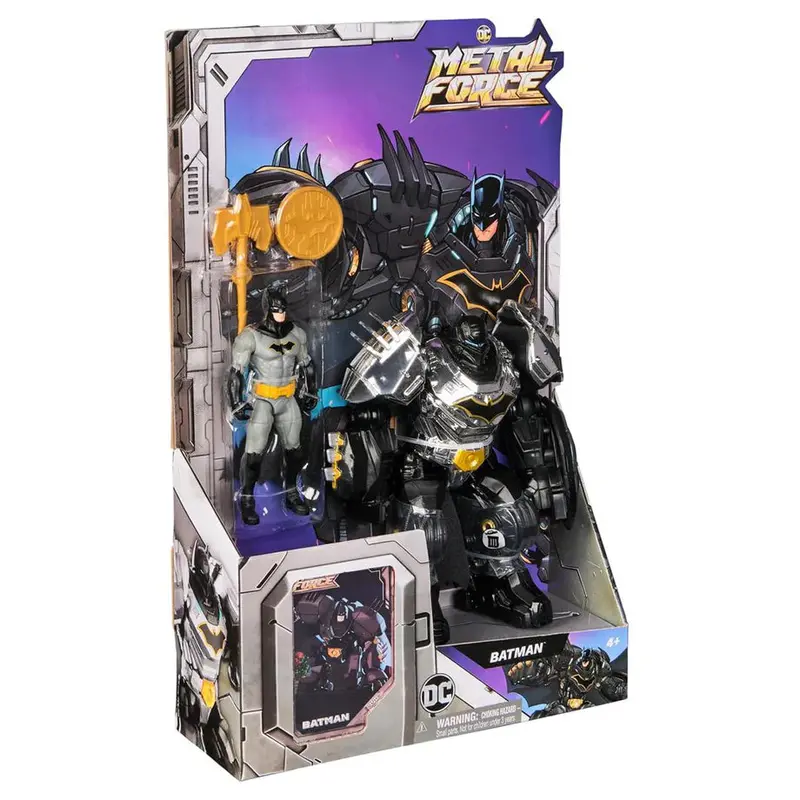 Dc Metal Force Batman Action Figure Set – Die-Cast Collectible Hero Figures 1