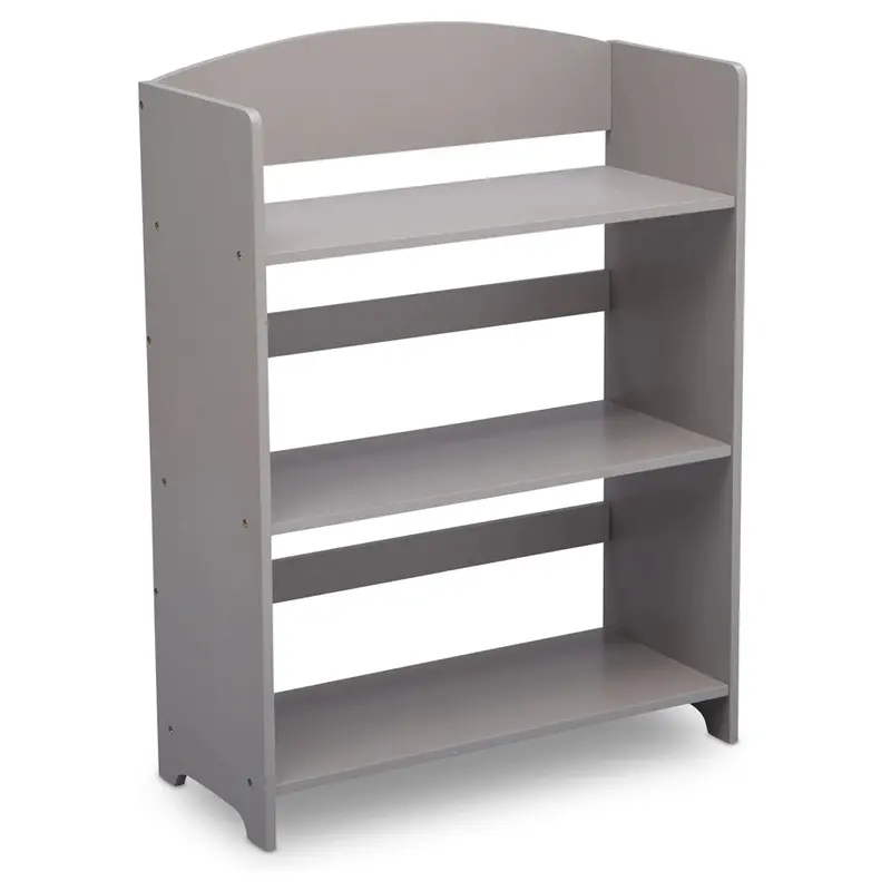 Delta Children Mysize Adjustable Bookshelf In Modern Grey Finish 1
