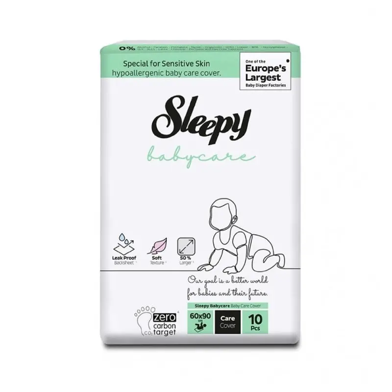 Disposable Baby Changing Mats – 60 X 90 Cm, 10-Piece Pack 1