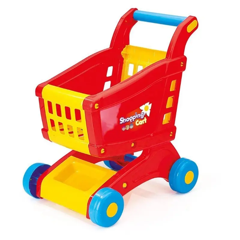 Dolu Rolling Shopping Cart – Interactive Grocery Play Toy 1
