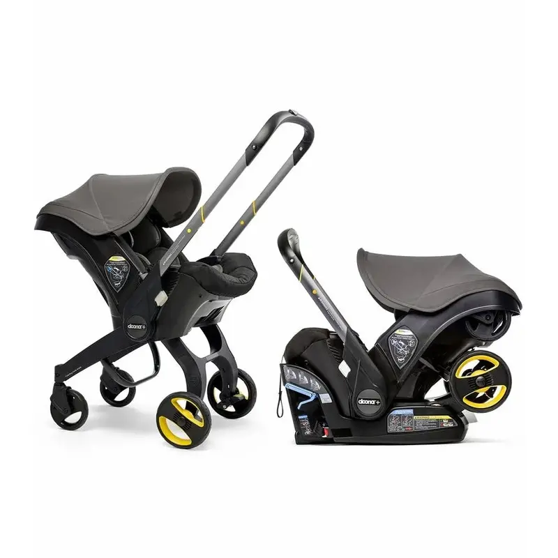 Doona+ All-In-One Infant Car Seat And Travel Stroller In Grey Hound 1