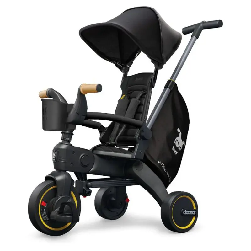 Doona Liki Trike S5 Balance Bike In Nitro Black 1
