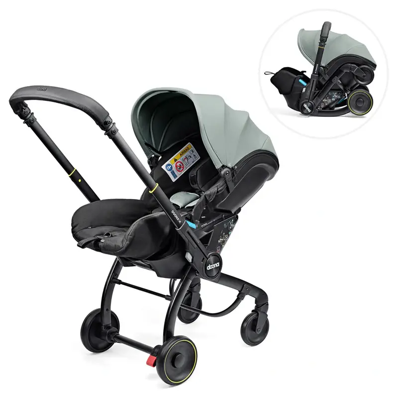 Doona X Infant Car Seat Stroller In Dusty Sage 1