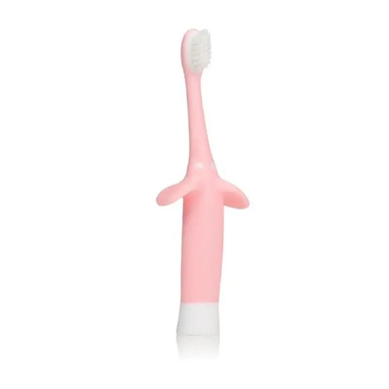 Dr. Brown'S Infant-To-Toddler Toothbrush – Pink Elephant Design 1