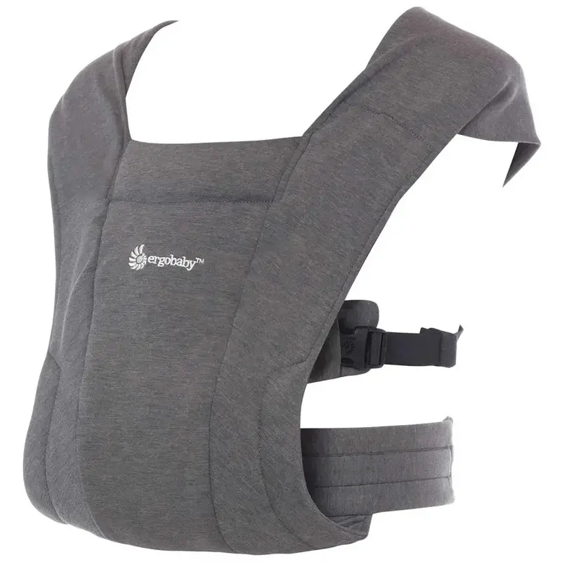 Ergobaby Embrace Carrier In Heather Grey – Soft Structured Baby Wrap 1
