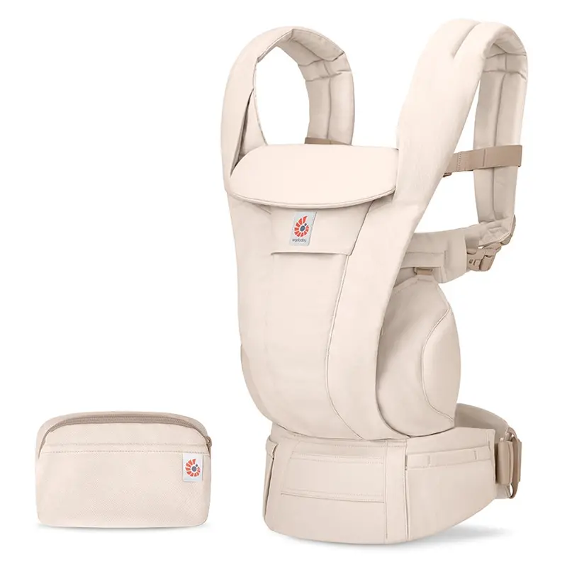 Ergobaby Omni Deluxe Mesh Baby Carrier In Natural Beige 1