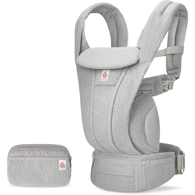 Ergobaby Omni Deluxe Mesh Infant Carrier – Pearl Grey 1