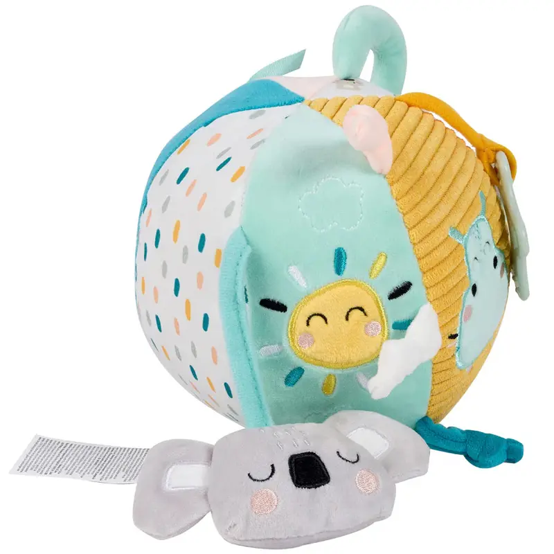 Eurekakids Cucu Sensory Soft Ball With Carry Handle For Babies 1