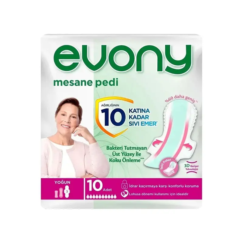 Evony Maternity Pads – Pack Of 10 Absorbent Postpartum Liners 1