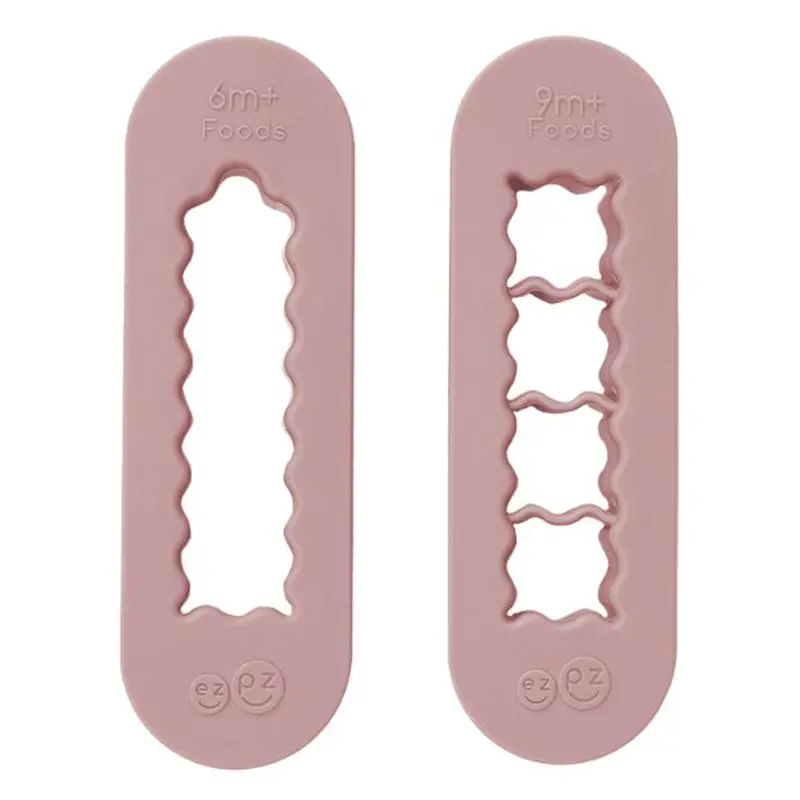 Ezpz Baby-Led Weaning Food Cutters – Blush Tone 1