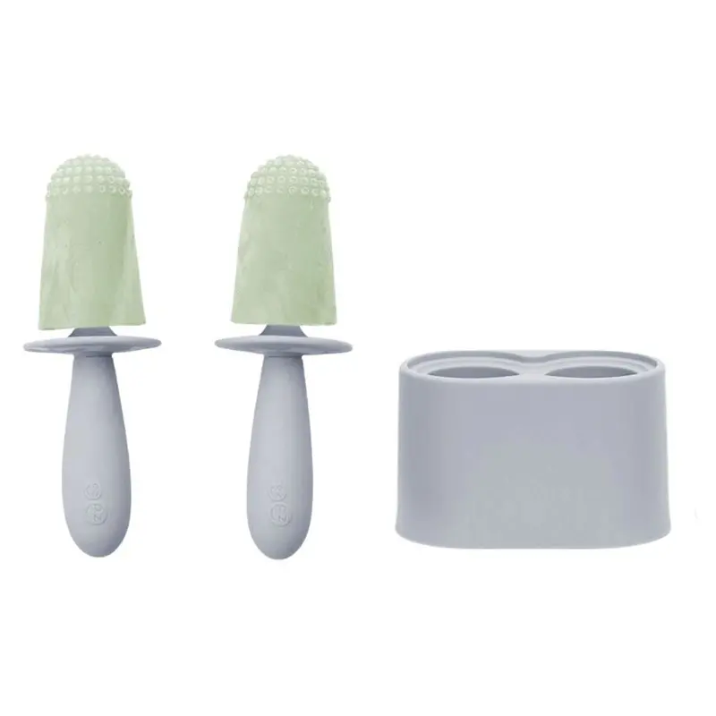 Ezpz Happy Pops Popsicle Mold – Pewter Finish 1