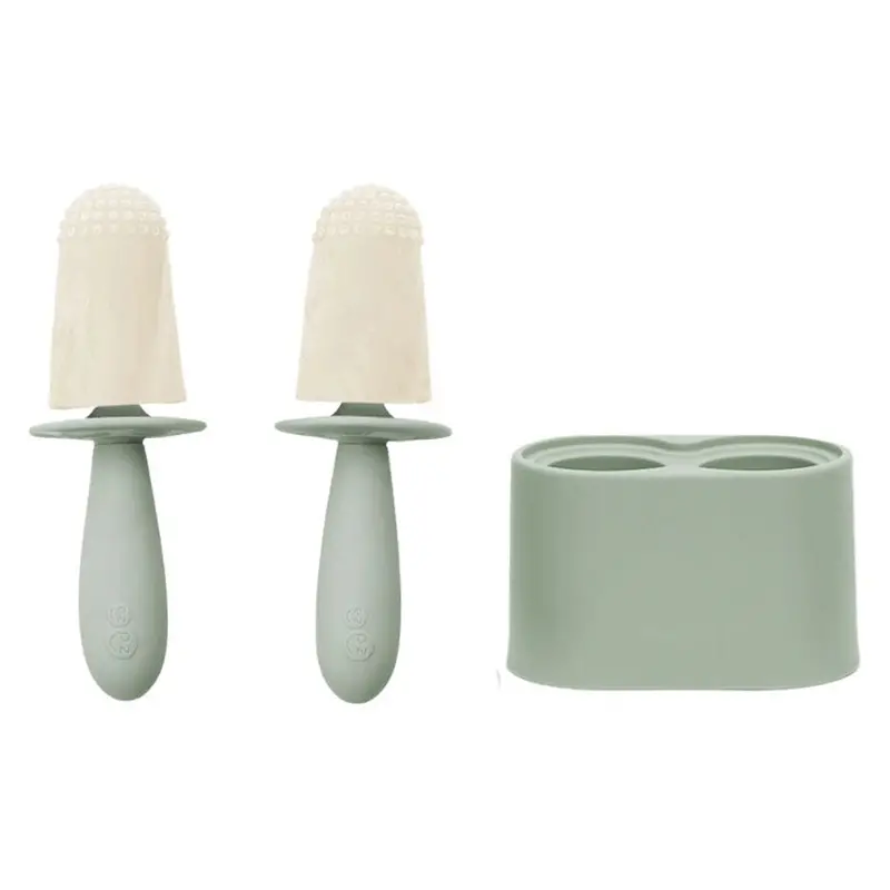Ezpz Happy Pops Popsicle Mold – Sage Color 1