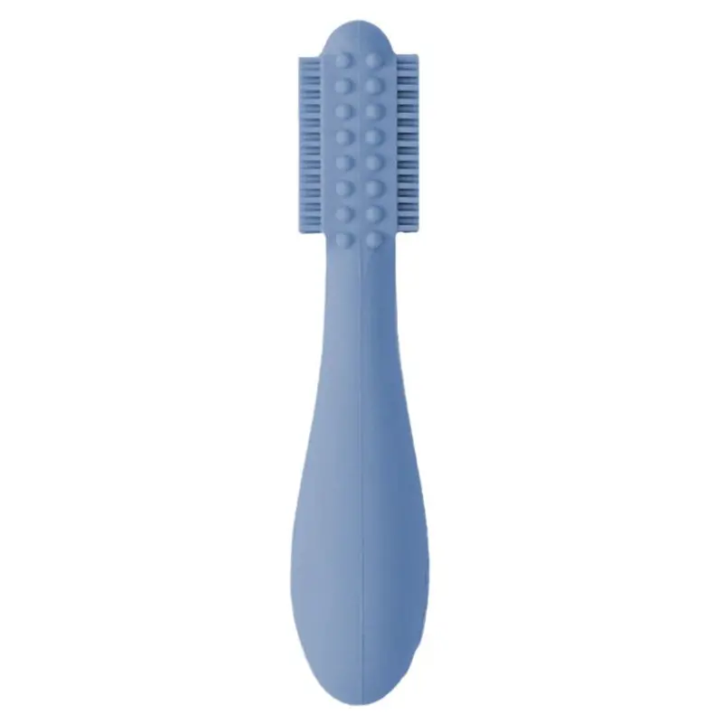 Ezpz Indigo Baby-Led Toothbrush For Toddlers 1
