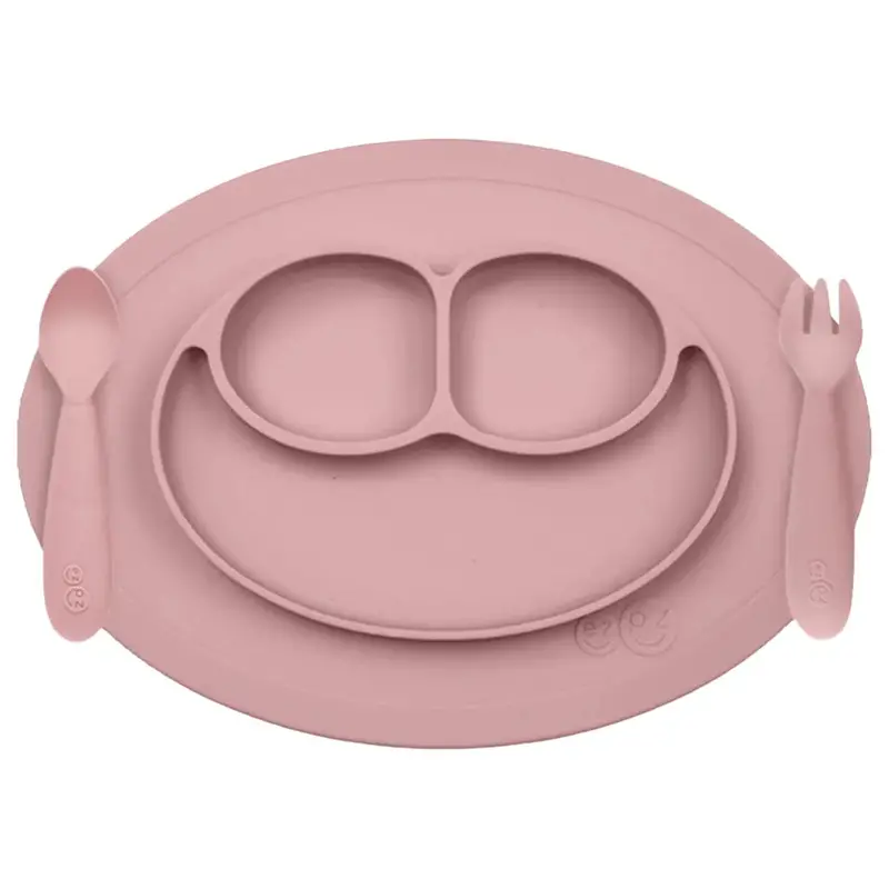 Ezpz Mini Feeding Set – Blush Shade 1