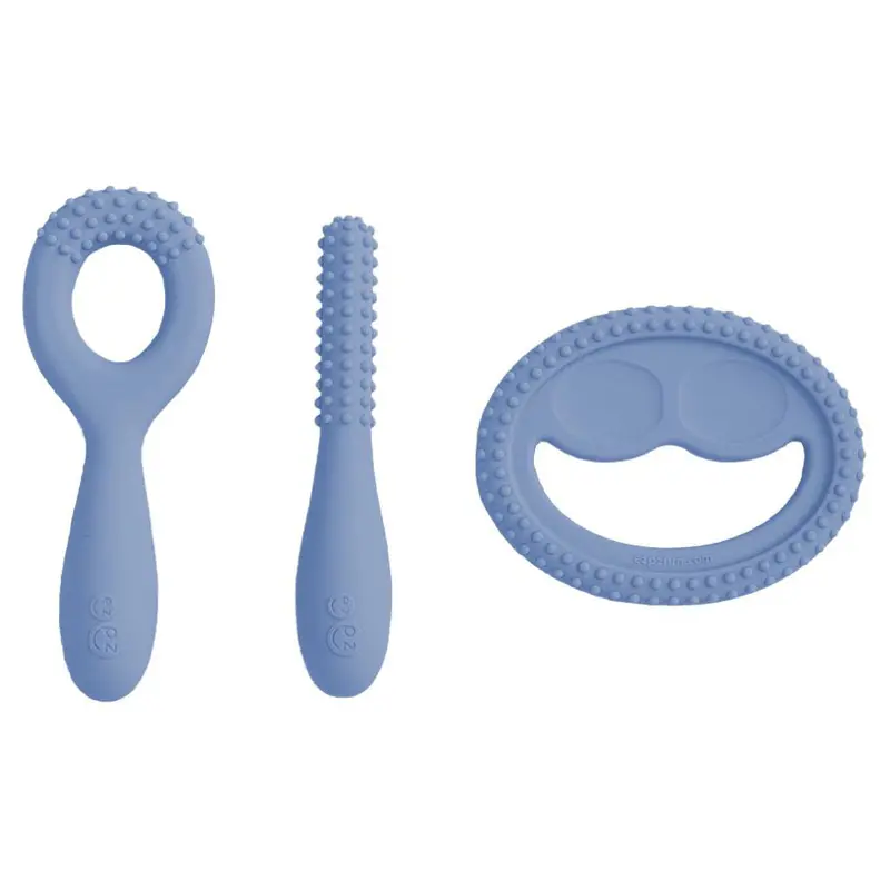Ezpz Oral Development Tools – Indigo Colorway 1