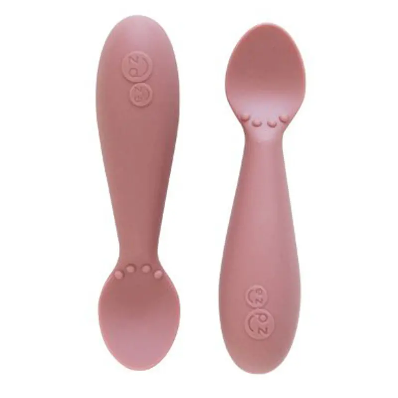 Ezpz Tiny Spoon Set – 2-Pack In Blush Tone 1