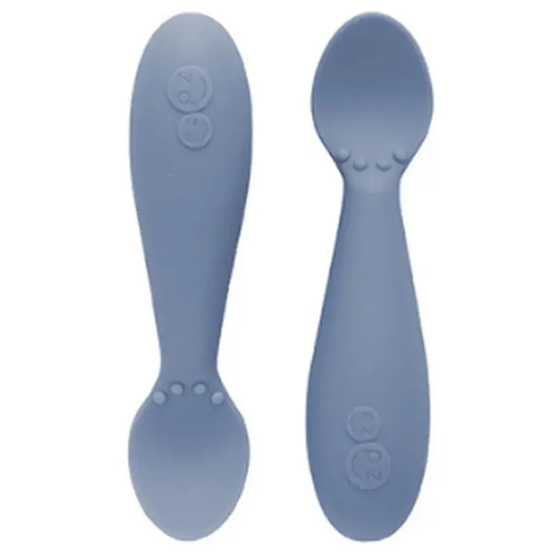 Ezpz Tiny Spoon Set – 2-Pack In Indigo Hue 1