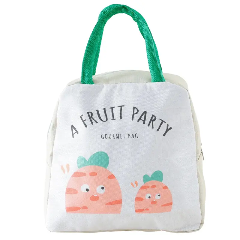Fab N Funky Fruit Party Lunch Bag – White 1