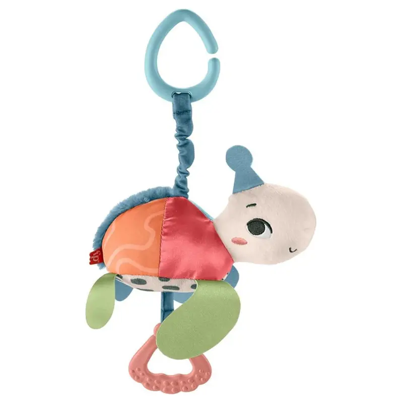Fisher-Price Planet Friends Sea Me Bounce Turtle – Stroller-Compatible Toy 1