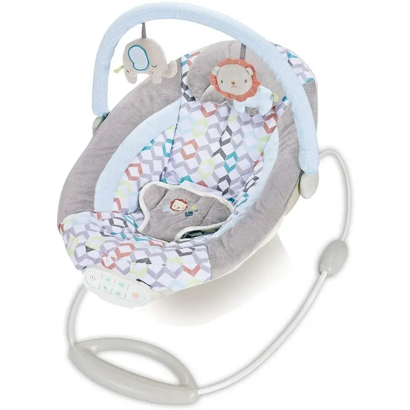 Fitch Infant Bouncer With Soothing Motion And Toy Bar 1