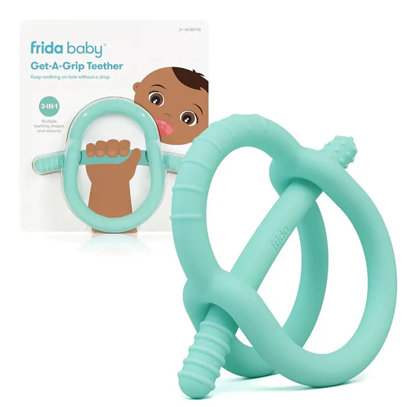 Frida Baby Get-A-Grip Silicone Teether For Babies 1
