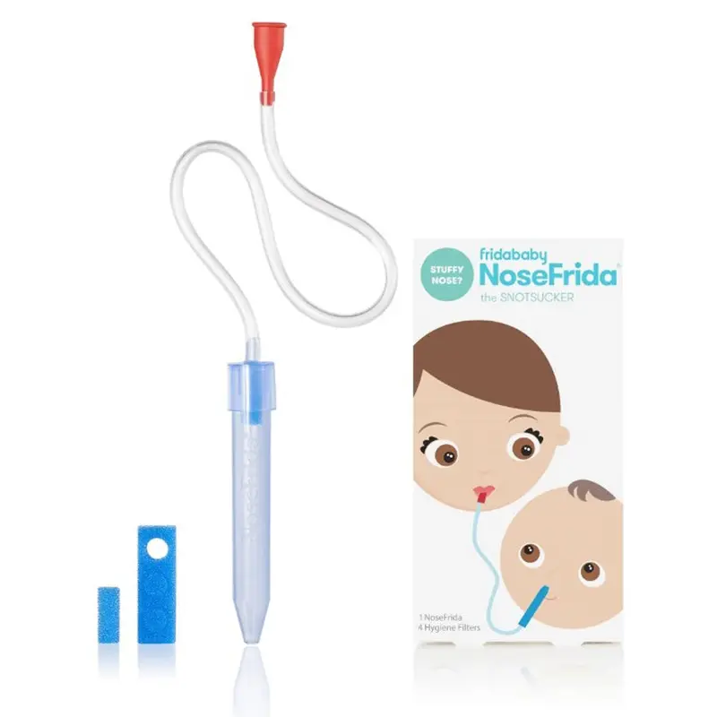 Frida Baby Nosefrida Nasal Aspirator – Hygienic Snot Sucker For Newborns 1