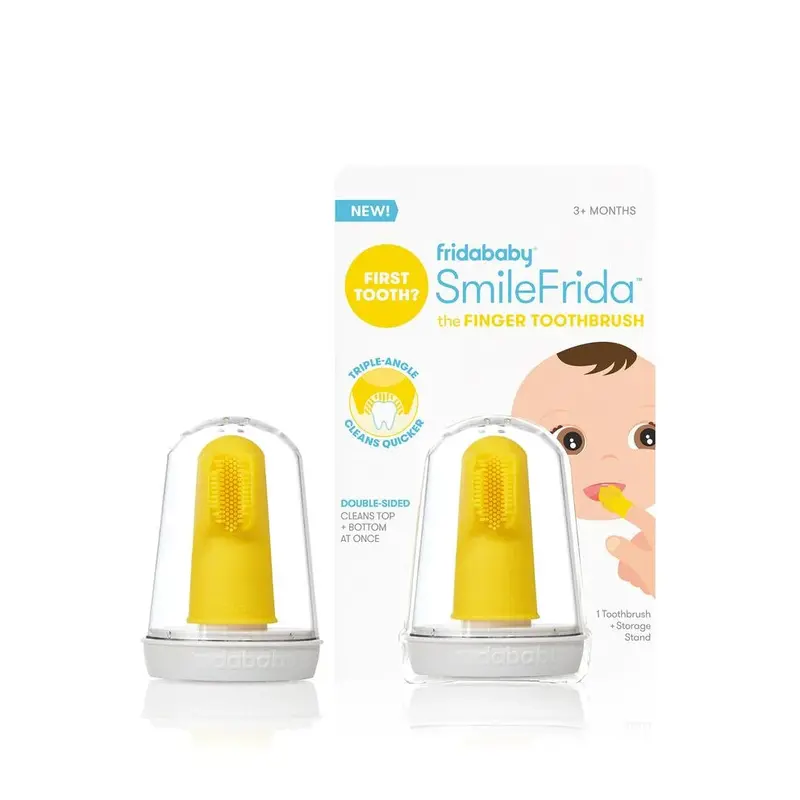 Frida Baby Smilefrida Infant Finger Toothbrush 1