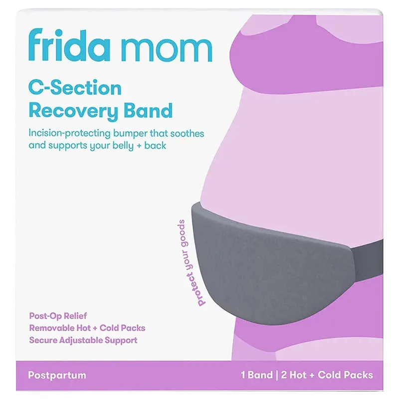 Frida Mom C-Section Recovery Support Band – Comfortable Abdominal Wrap 1