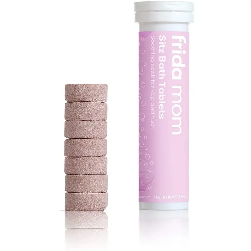 Frida Mom Herbal & Epsom Salt Sitz Bath Tablets – All-Natural Postpartum Relief 1