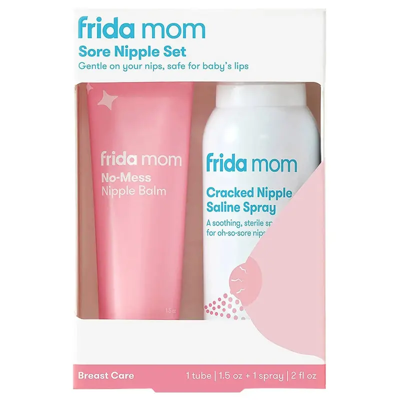 Frida Mom Sore Nipple Relief Kit – Soothing Postpartum Care Set 1