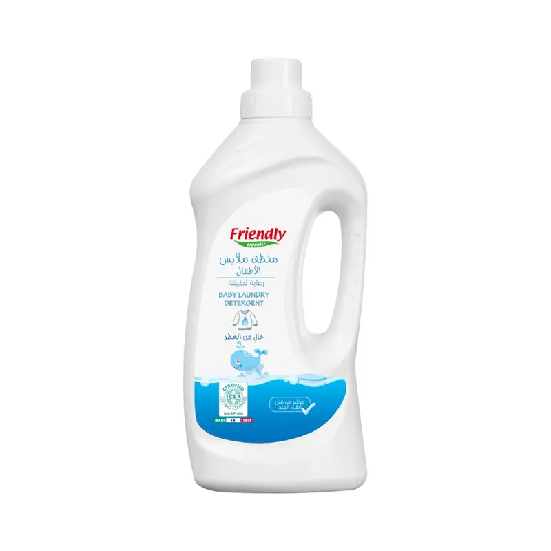 Friendly Organic Gentle Laundry Detergent For Babies – 1000 Ml, Unscented 1