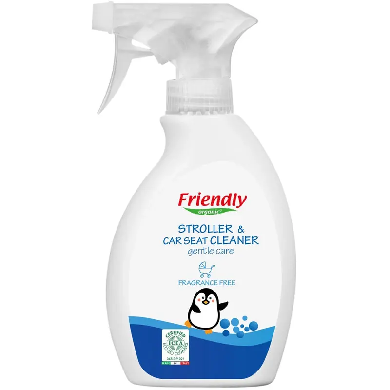 Friendly Organic Stroller & Car Seat Cleaner – 250Ml Fragrance-Free Formula 1