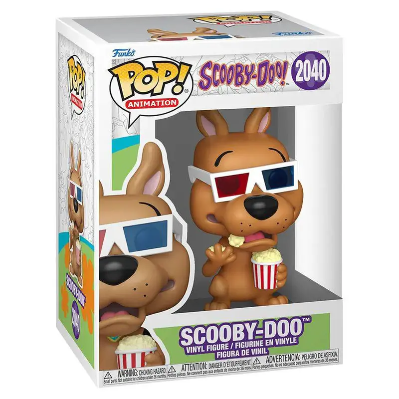 Funko Pop! Scooby-Doo — Scooby-Doo Vinyl Figure With 3D Glasses (11.2 Cm) 1