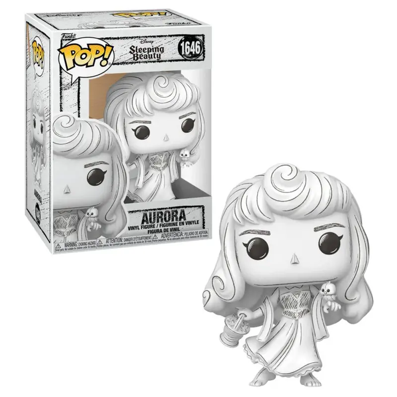 Funko Pop! Sleeping Beauty — Aurora Sketched Deco Vinyl Figure (10.4 Cm) 1