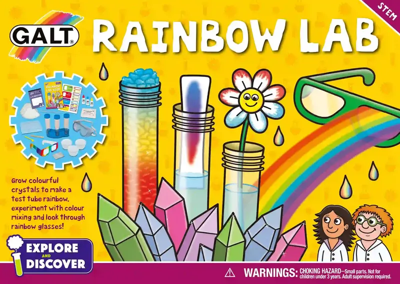 Galt Rainbow Science Lab For Colourful Stem Play 1