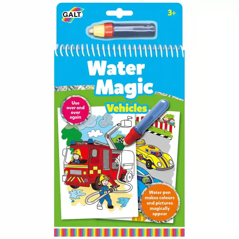 Galt Water Magic Book: Vehicles Edition 1
