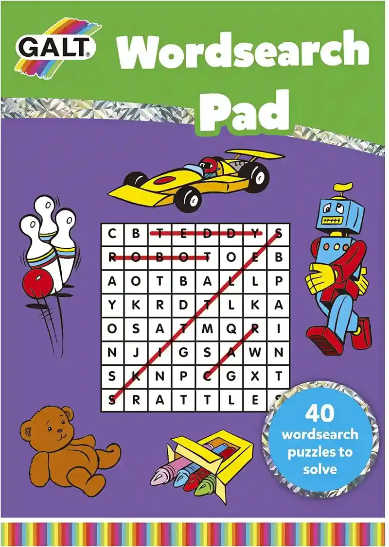 Galt Wordsearch Activity Pad – Educational Puzzle Book 1