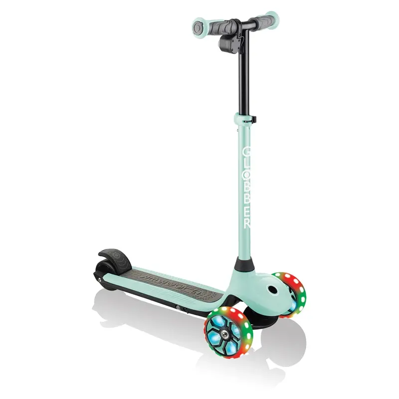 Globber E-Motion 4 Plus Electric Scooter – Mint Green Foldable 3-Wheeler 1