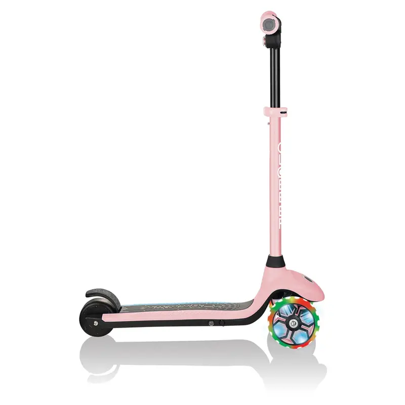 Globber E-Motion 4 Plus Electric Scooter – Pastel Pink Foldable 3-Wheeler 1