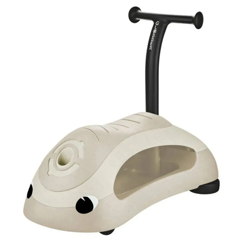 Globber Ecologic Walk N' Roll – Beige 2-In-1 Toddler Riding Toy 1