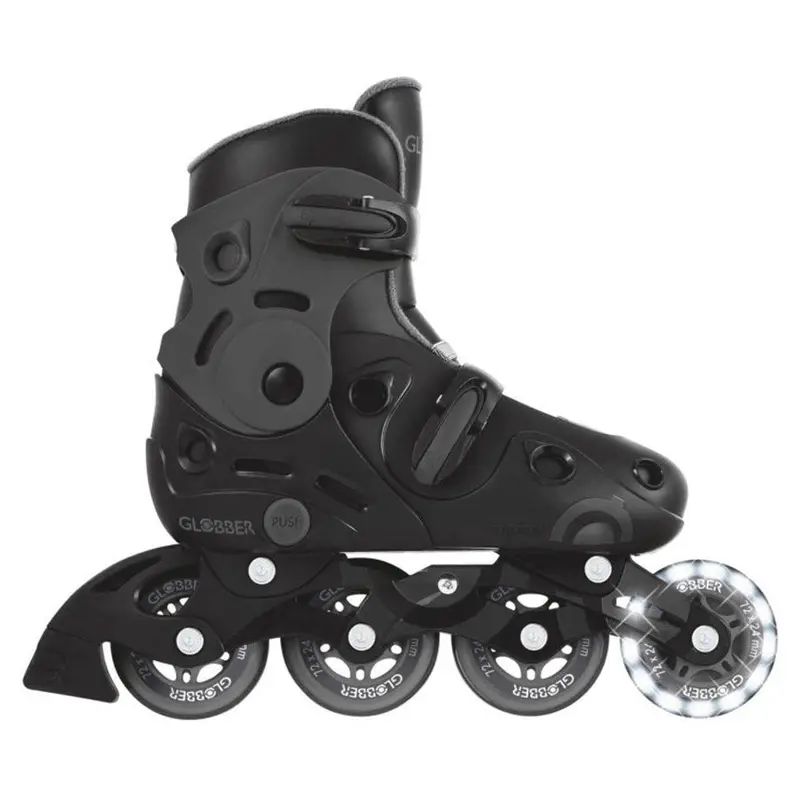 Globber Go Lights: Adjustable Inline Skates For Kids (Eu 34–37, Grey) 1
