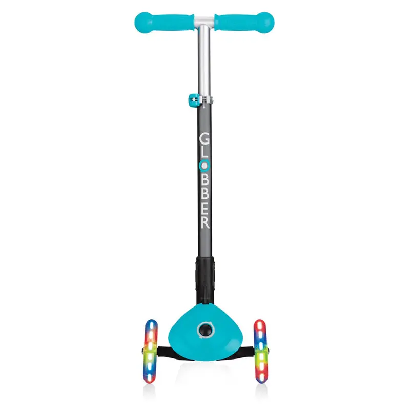 Globber Primo Foldable 3-Wheel Kick Scooter With Led Lights 1