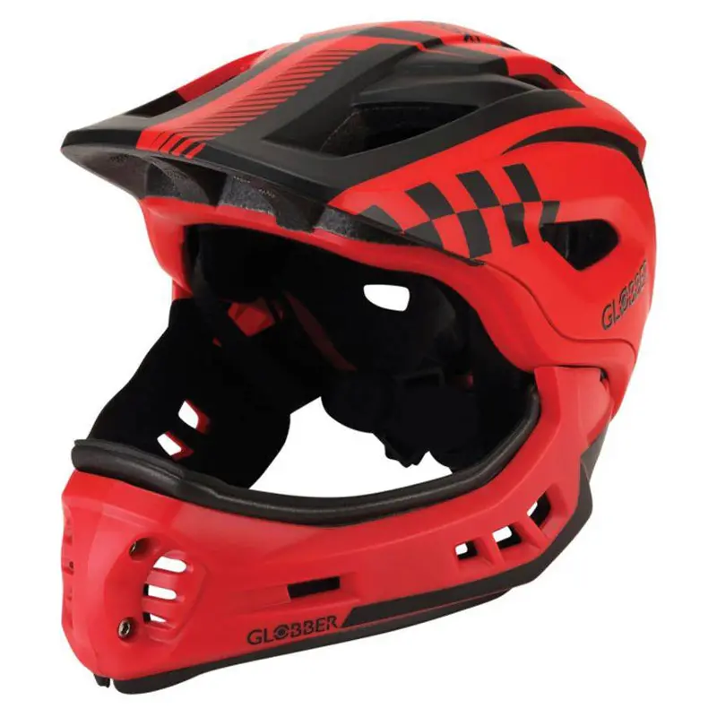 Globber Racing Helmet – Small (48–53 Cm), Red 1
