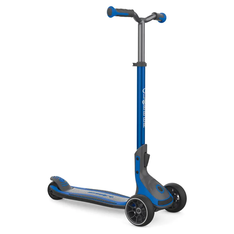 Globber Ultimum Premium 3-Wheel Kick Scooter In Navy Blue 1
