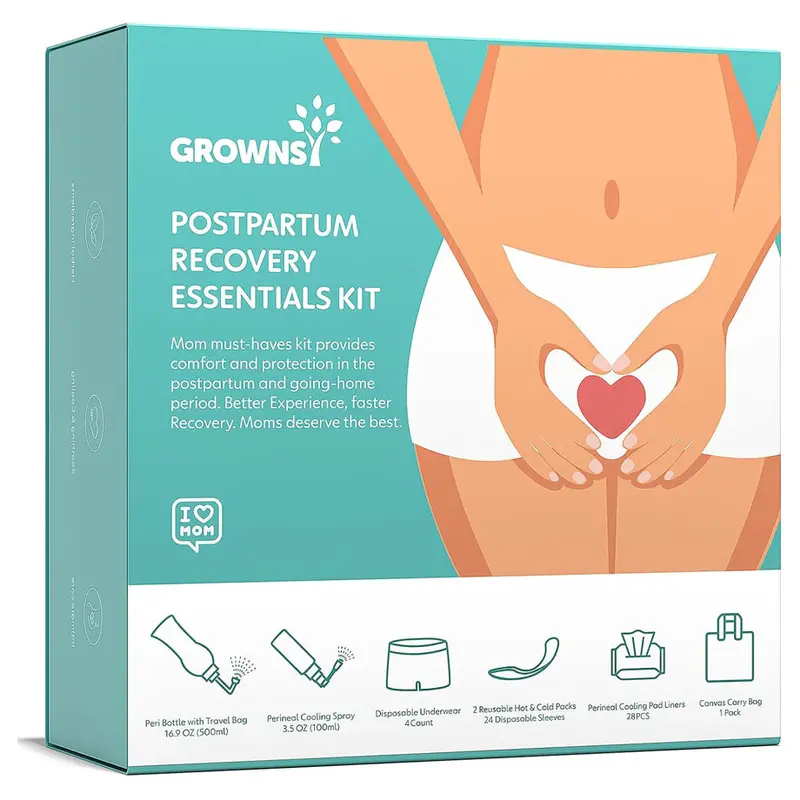 Grownsy Complete Postpartum Recovery Essentials Kit 1
