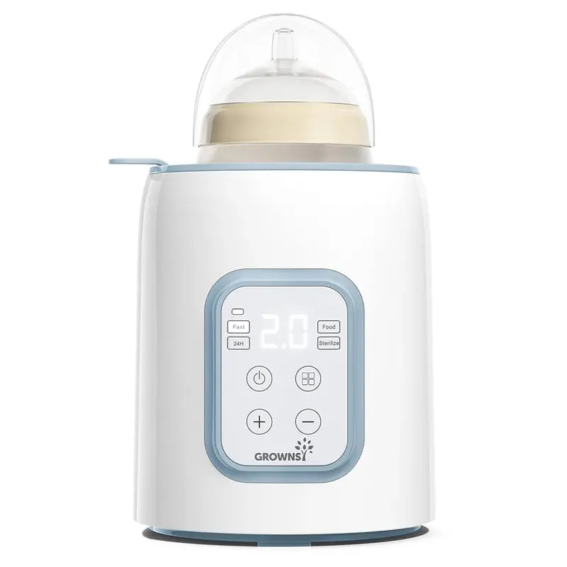 Grownsy Precision Bottle Warmer With Programmable Timer (White) 1