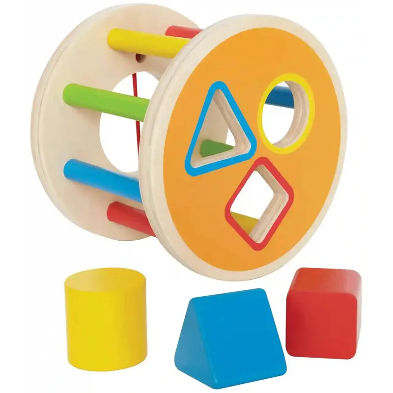 Hape 1-2-3 Shape Sorting Cube 1