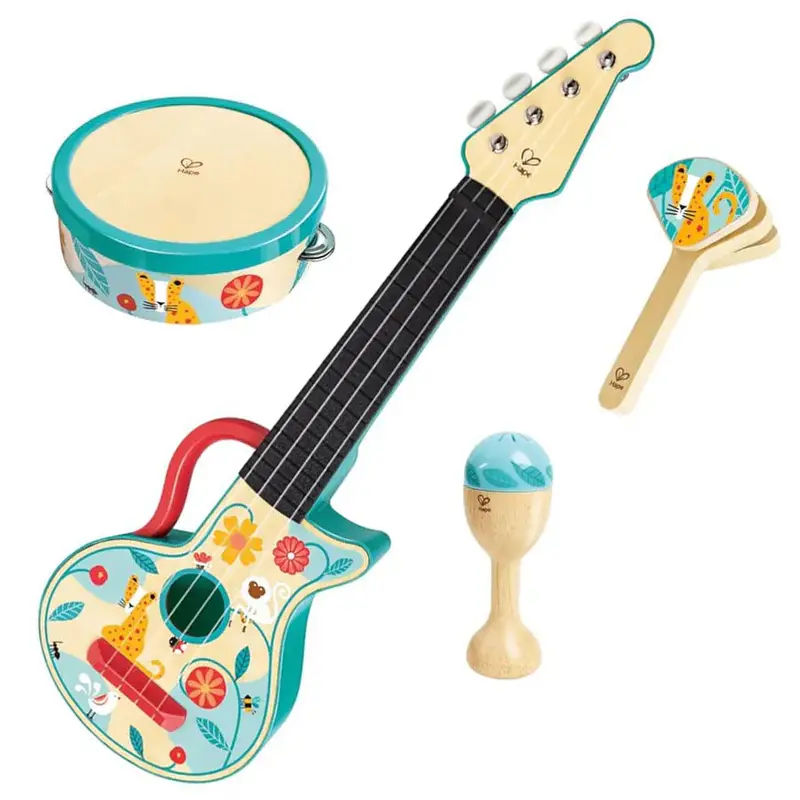 Hape 4-In-1 Ukulele Starter Kit 1